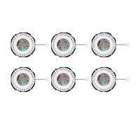 Vbsndhbde Mouvement Montre Quartz SL28 pour Horlogers Spécial Lot 6 Pièces | Ce Pack De 6 Mouvements SL28 Inclut Calendrier Intégré, Installation Facile Pour Horlogers Professionnels De Maintenance