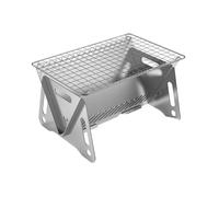 Vbsndhbde Poêle à Bois Portable Pliable Gril de Poche extérieur Plein air