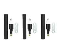 Vbsndhbde Torche Plasma P80 Corps de tête compatible 3 pièces pour coupe | Contenu de l'emballage: 3 corps de tête P80 et 3 clés, couleur noir/blanc, adapté à la découpe plasma automatique.