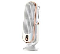 Vbsndhbde Ventilateur de Bureau Compact - Recharge USB-C, 5 Vitesses Ultra | Ventilateur silencieux, bruit 30 dB, parfait pour bureau et chambre - flux d'air efficace sans perturbations nocturnes.