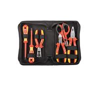 VBW Kit d'outils d'électricien Profi + tournevis pince coupante sacoche
