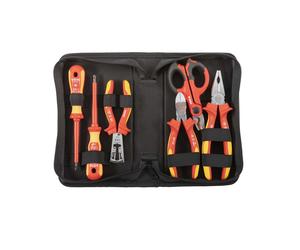 VBW Kit d'outils d'électricien Profi + tournevis pince coupante sacoche