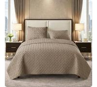 VC New York Vcny Tribeca occultant Panneau Paire Aqua, Taupe, Twin 66" X 86"