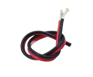 VCALDGFZ Câble parallèle rouge et noir 1 m 300 cm 5 m 10 m 20 m 50 m 16 18 20 22 24 26 28 30 AWG en silicone extra flexible haute température (1M_16 AWG)