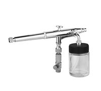 VCBGDJI Ensemble d'aérographe SIPHON Gravy SIPHON de la face for la fabrication de modèles de peinture d'art avec adaptateur G1 / 8 WRENTCH 2 Coupes de fluide Kit d'aérographe de conteneur