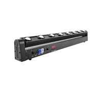 VCHICS Éclairage LED RGB, Barre lumineuse à tête mobile LED 8 x 12 W, éclairage effet Wash for karaoké, discothèque, DJ, fête, club, bar, mariage, de scène DMX512