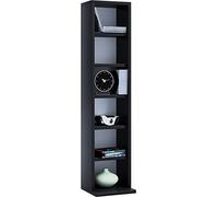 VCM 12050 Elementa Système d'Archivage pour 102 CD Imitation Structure Bois Noir