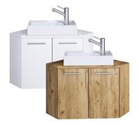 VCM 2-pièces ensemble de meubles de salle de bain WC invités salle de bains lavabo petit coin Vilosa 2-pièces ensemble de meubles de salle de bain WC invités salle de bains lavabo petit coin Vilosa Bl