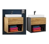 Vcm 2pcs Lavabo Meuble De Salle De Bain Lavabo Salle De Bain Armoire Céramique Lendas Ll 2pcs Lavabo Meuble De Salle De Bain Lavabo Salle De Bain Armoire Céramique Lendas Ll