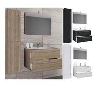 Vcm 4-Pièces Lavabo Meuble De Salle De Bains Ensemble Lavabo Badinos Tiroir Sc 4-Pièces Lavabo Meuble De Salle De Bains Ensemble Lavabo Badinos Tiroir Sc