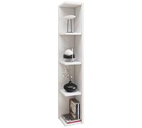 VCM 902065 Honsa Stand Étagère d'angle Bois Noir 97 x 15 x 17 cm