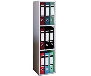 VCM 902079 Offas Étagère de Bureau Bois Blanc 115 x 34 x 29 cm