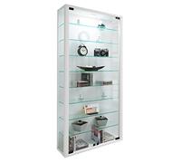 VCM 904121 Vitrosa Maxi Vitrine Mural Bois Blanc 118 x 59 x 18 cm