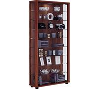 VCM 906124 Lumo Maxi Vitrine Indépendante Bois Marron 118 x 59 x 18 cm
