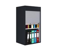 VCM Armoire à dossiers Aktos, 50 x 93 x 40 cm (noir)