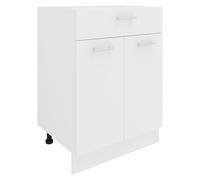 VCM Armoire de cuisine Largeur 60 cm Tiroir Meuble bas Cuisine Meubles de cuisine Esilo Armoire de cuisine Largeur 60 cm Tiroir Meuble bas Cuisine Meubles de cuisine Esilo Blanc