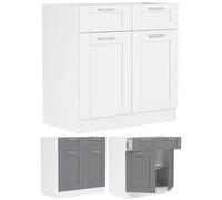 VCM Armoire de cuisine Largeur 80 cm Tiroir Meuble bas Cuisine Meubles de cuisine Landhaus Colura Armoire de cuisine Largeur 80 cm Tiroir Meuble bas Cuisine Meubles de cuisine Landhaus Colura Multicol