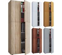 VCM Armoire en bois Armoire pour enfants Armoire Lona Portes battantes Armoire en bois Armoire pour enfants Armoire Lona Portes battantes Multicolore