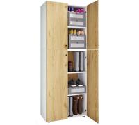 VCM Armoire en bois Armoire pour enfants Armoire Lona Portes battantes Armoire en bois Armoire pour enfants Armoire Lona Portes battantes Multicolore