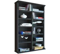 VCM Bois CD DVD étagère Murale étagère Suspendue Armoire Murale vitrine Zuntisa Porte vitrée Bois CD DVD étagère Murale étagère Suspendue Armoire Murale vitrine Zuntisa Porte vitrée Noir
