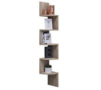 VCM Bois Étagère CD DVD Rangement Déco Étagère Murale Étagère d'angle Mintis Bois Étagère CD DVD Rangement Déco Étagère Murale Étagère d'angle Mintis Chêne Sonoma (scié)