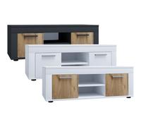 VCM Bois TV Lowboard Meuble Meuble TV Table Console Table TV Largeur 102 cm Usilo L Bois TV Lowboard Meuble Meuble TV Table Console Table TV Largeur 102 cm Usilo L Blanc