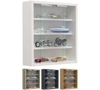 VCM Bois verre suspendu vitrine murale collectionneur vitrine Agisa S Bois verre suspendu vitrine murale collectionneur vitrine Agisa S Blanc