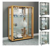 VCM bois verre vitrine collecteur verre vitrine vitrine stand Sintalo miroir bois verre vitrine collecteur verre vitrine vitrine stand Sintalo miroir Brun