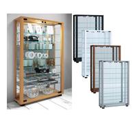VCM bois verre vitrine collecteur verre vitrine vitrine sur pied Lumo mini miroir bois verre vitrine collecteur verre vitrine vitrine sur pied Lumo mini miroir Noir