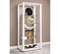 VCM bois verre vitrine vitrine de collection vitrine de verre vitrine de stand Glasol lV bois verre vitrine vitrine de collection vitrine de verre vitrine de stand Glasol lV Blanc
