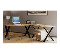 VCM Bureau d'angle Bureau informatique Table d'angle Lona 50 X Alu Noir Bureau d'angle Bureau informatique Table d'angle Lona 50 X Alu Noir