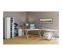 VCM Bureau d'angle Bureau informatique Table d'angle Lona 50 X Argent Bureau d'angle Bureau informatique Table d'angle Lona 50 X Argent