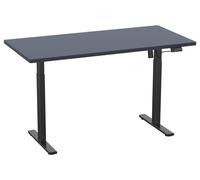 VCM Bureau électrique réglable Lona (anthracite/noir, 160 x 80 cm)