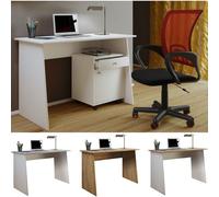 VCM Bureau en bois Table d'ordinateur Table de travail Table de bureau Masola Maxi Bureau en bois Table d'ordinateur Table de travail Table de bureau Masola Maxi Multicolore