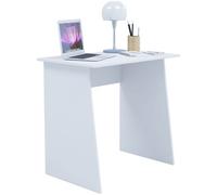 VCM Bureau en bois Table d'ordinateur Table de travail Table de bureau Masola Mini Bureau en bois Table d'ordinateur Table de travail Table de bureau Masola Mini Blanc