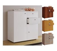 Vcm Commode En Bois Buffet Highboard Armoire Vandol 2 Tiroirs Portes Battantes Commode En Bois Buffet Highboard Armoire Vandol 2 Tiroirs Portes Battantes