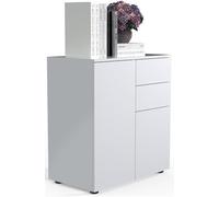Vcm Commode En Bois Sideboard Highboard Armoire Dalosa 2 Tiroirs Portes Battantes Commode En Bois Sideboard Highboard Armoire Dalosa 2 Tiroirs Portes Battantes