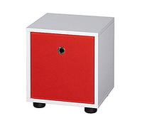 VCM Cube en Bois Rangement Étagère Suspendue Benas-1 Cube en Bois Rangement Étagère Suspendue Benas-1 Blanc