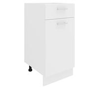 VCM Armoire de cuisine Largeur 40 cm Tiroir Armoire basse Cuisine Meubles de cuisine Esilo Armoire de cuisine Largeur 40 cm Tiroir Armoire basse Cuisine Meubles de cuisine Esilo Blanc