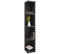 VCM Étagère d'angle en bois Stand Rangement Étagère sur pied Bibliothèque Déco Étagère Honsa Étagère d'angle en bois Stand Rangement Étagère sur pied Bibliothèque Déco Étagère Honsa Noir