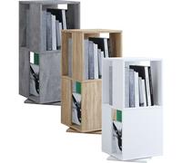 VCM Étagère de bureau en bois Étagère à dossiers Étagère à livres pivotante Rondelle Stifta L Étagère de bureau en bois Étagère à dossiers Étagère à livres pivotante Rondelle Stifta L Brun