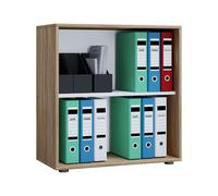 VCM Bureau en bois Étagère à livres Étagère à dossiers Étagère à classeurs Étagère à livres Lona 2f Bureau en bois Étagère à livres Étagère à dossiers Étagère à classeurs Étagère à livres Lona 2f Brun