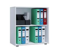 VCM Bureau en bois Étagère à livres Étagère à dossiers Étagère à classeurs Étagère à livres Lona 2f Bureau en bois Étagère à livres Étagère à dossiers Étagère à classeurs Étagère à livres Lona 2f Blan