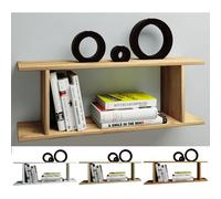 VCM Étagère murale en bois Étagère à suspendre Étagère à livres Tableau mural Deko Board Sirola Mini Étagère murale en bois Étagère à suspendre Étagère à livres Tableau mural Deko Board Sirola Mini Br