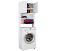 VCM Armoire en bois pour machine à laver Armoire pour machine à laver Jutas Armoire en bois pour machine à laver Armoire pour machine à laver Jutas Blanc