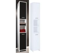 VCM Meuble de salle de bains en bois Étagère de salle de bains Armoire haute Zalos Meuble de salle de bains en bois Étagère de salle de bains Armoire haute Zalos Multicolore