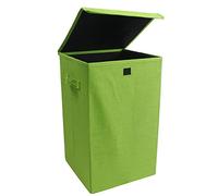VCM Panier à Linge en Tissu Coffre à Linge Coffre à Linge en Tissu Couvercle Dreso M Panier à Linge en Tissu Coffre à Linge Coffre à Linge en Tissu Couvercle Dreso M Vert