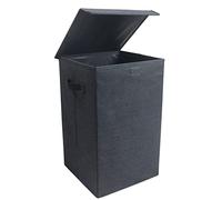 VCM Panier à Linge en Tissu Coffre à Linge Coffre à Linge en Tissu Couvercle Dreso M Panier à Linge en Tissu Coffre à Linge Coffre à Linge en Tissu Couvercle Dreso M Anthracite