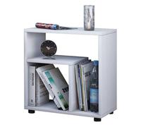 VCM Table d'appoint en bois Table basse Table de chevet Table de salon Table basse Zeito Table d'appoint en bois Table basse Table de chevet Table de salon Table basse Zeito Blanc