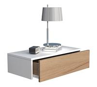 VCM Tiroir mural en bois Table de chevet murale Tiroir Console Table de chevet Usal M 60 cm Tiroir mural en bois Table de chevet murale Tiroir Console Table de chevet Usal M 60 cm Multicolore